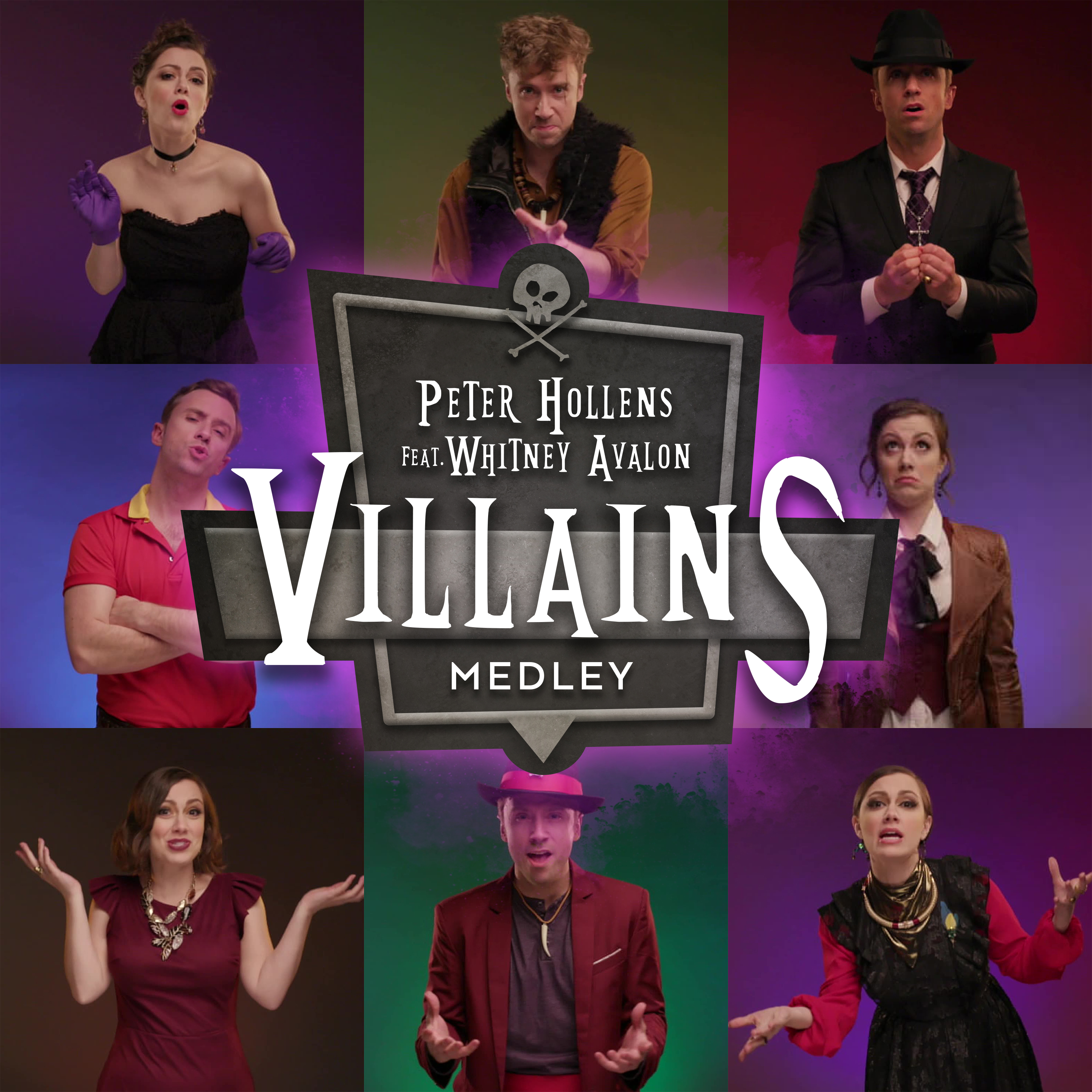 Epic Disney Villains Medley feat. Whitney Avalon! - Peter Hollens