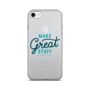 Make Great Stuff Peter Hollens Iphone case-grey