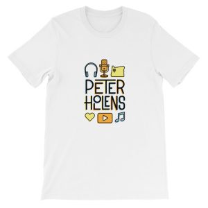 White Peter Hollens T-shirt-2