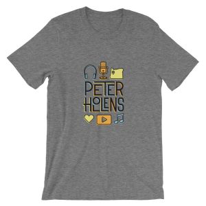 Gray Peter Hollens T-shirt-2