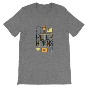 Gray Peter Hollens T-shirt-1